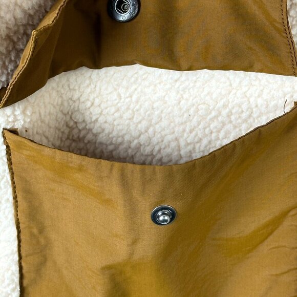 Madewell Resourced Fleece Hooded Zip Jacket Bone - Picture 8 of 12